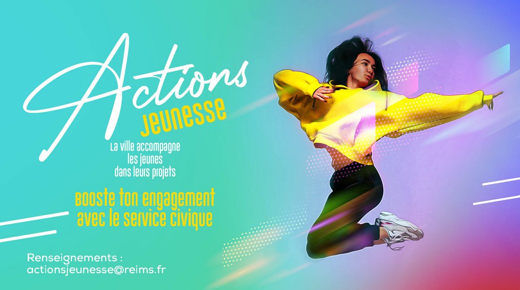 Booste ton engagement avec le service civique